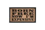 Solemate Born Free Expensive 40x70cm Stylish Durable Outdoor Front Doormat