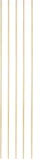 uxcell 5 Pcs Brass Round Rod, 1.8mm x 8" Lathe Bar Stock H62 Brass Round Stock for DIY Craft Making Hardware Novelty Model Car Plane Boat Ship, Copper