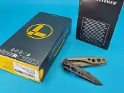 Leatherman Skeletool KBX Pocket Knife w/ Bottle Opener, COYOTE TAN! NEW!