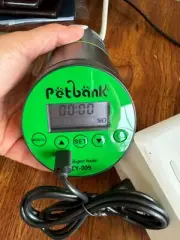 PET BANK CY-009 Intelligent Automatic Fish Feeder Rechargeable Timer Fish Feeder