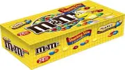 M&M'S Peanut Chocolate Candy Sharing Size Pouch 3.27 Ounce (Pack of 24)