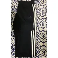 在飛比找蝦皮購物優惠-愛迪達 adidas 三線 女款縮口褲 M