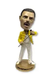 Freddie Mercury QUEEN bobblehead statue head knocker wacky wobbler Figure music