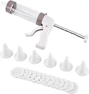 Cookie Machine - Cakes Decorating Maker - Multifunctional Cookie Press with 13 Discs and 6 Piping Tips for Decorating Dessert Home