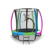 Kahuna 6 Ft Trampoline With Rainbow Safety Pad