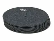 5 Piece Double-Sided Sanding Discs 410 MM for Grinding Machine/Grain 36