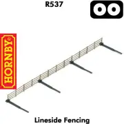 LINESIDE FENCING 305mm pk 6 Trackside OO gauge 1:76 model railways HORNBY R537