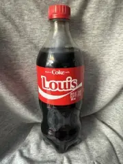 Share a Coke with Louis 2025 Personalized Gift Coca Cola Bottle 20oz
