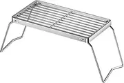 BBQ Racks for Grill | Folding BBQ Grill Rack,Portable Cooking Grid Tool, Fire Pit Stove Griddle for Yard Gathering Backpacking Fishing Vegetables Mushroom Chicken
