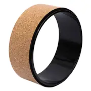 Yoga Pilates Wheel Cork Circle Prop Back Chest Hips Abdomen Stretch Roller organ