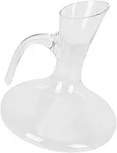 EXHUMKY Wine Decanter Glass Home Dispenser Professional Wine Aerator with Unique Design for Easy Pouring for Juice and Drinks Elegant and Lightweight Kitchenware