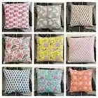 100% Pure cotton Hand block Print Cushion Covers Indian Cushions Pillow Covers