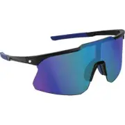 Glassy Sunhaters Cooper Black/Blue/Blue Mirror Sunglasses