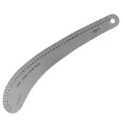 Metal Patchwork Rulers for Fashion Design Metric System Sewing Curve Ruler Garment Rulers for Patchwork Cutting Ruler