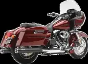 Cobra Black 3in Slip On Muffler w Race Pro Tip Fat Boy 09