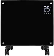 Kogan SmarterHome™ 1500W Premium Glass Panel Heater (Black) - KASMGPH15YB