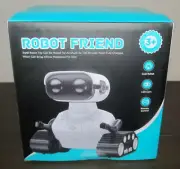 Allcele Robot Friend Remote Control Kids Toy New (open box) color: Blue & White