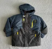 Champion C9 Coat Boys Sz XS 4-5 Blue 3in1 Insulated Water Wind Resistant Hood