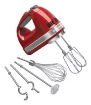 KitchenAid - Artisan Hand Mixer - Empire Red
