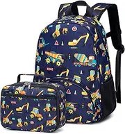 [BTOOP] Backpack for Kids Boys Girls Preschool Kindergarten Bookbag Set with Lunch Box Toddler School Bag