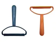 New Shaver Brush-Pet Hair/Lint Remover-Orange or Blue