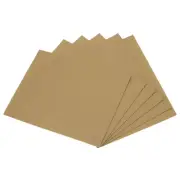 6Pcs 10.83x8.46" 1.7mm Thickness EVA Foam Sheets Board for Art DIY Light Brown
