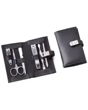 Bey-Berk Monogrammed 6pc Manicure Set, (A-Z)