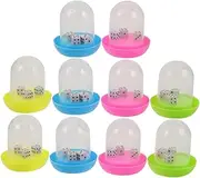 10 Sets Miniature Dice Set for Portable Interactive Games for Parties Family Fun and Classroom Activities for Birthday Party Favors and Stocking Stuffers