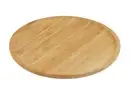 33CM Bamboo Lazy Susan Natural Dining Kitchen Tableware Cheeseboard Gift Home