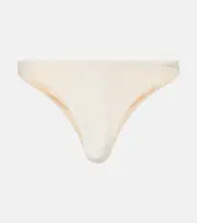 [Jade Swim] Jade Swim Vera terry bikini bottoms AU 16 beige