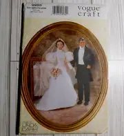Vogue Craft 9985 Historical Bridal Doll Clothes Barbie Ken Pattern NEW Rare