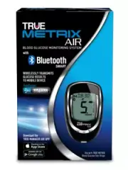 True Metrix Air Blood Glucose Monitoring Meter Glucometer Kit Finger Blue Tooth