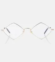 [Saint Laurent] Saint Laurent Lisa glasses One Size gold