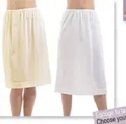 Tailored Illusion Half Slip 27 & 24 in long anti-static nylon for non cling S-1X