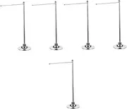 jojofuny 5pcs Desktop Flag Holder Sturdy Tabletop Flagpole Base for Flags Desktop Decoration for Home Office Classroom for Parties Festivals