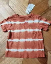 Target - Boys Tie Dye T-Shirt/Top - Size 2 In Baked Clay RRP $10