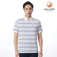 在飛比找山頂鳥優惠-HILLTOP山頂鳥 條紋ZISOFIT POLO衫 男款 