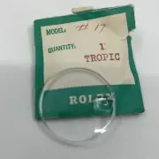 Rolex crystal tropic model #17 Cyclops Vintage Open Pack NOS
