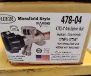 Prier 478-04 Mansfield Style Residential Anti-Siphon Wall Hydrant