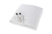 Dimplex Double Bed Fitted Non-Woven Washable Electric Heated Blanket - White