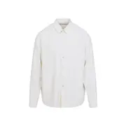 [Our Legacy] Our Legacy-White Classic Silk Shirt-Uomo 48 IT