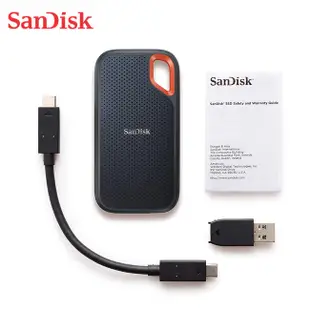 SanDisk Extreme V2 4T 行動固態硬碟 SSD 外接硬碟 SSDE61 Type-C 行動硬碟