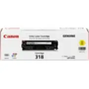Canon CART318 Yellow Toner Cartridge (Original)