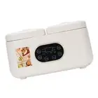 JY Double Slow Cooker Rice Cooker Pop Up Lid Timer Function Removable