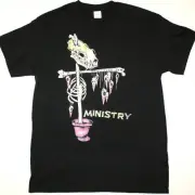 New MINISTRY SCARECROW Gift For Fans Unisex S-5XL Shirt NW02_356