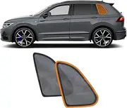 X-CAR Port Window Sun Shade for Volkswagen VW Tiguan 2016-2024 Car Sun Blind Mesh