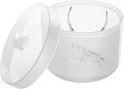 Sterilizer Nail Tools - Container Cleaning Cutters, Travel Nail Tool Box | disinfectants For Nail Clippers, Nail Cleaning Box, White, Consulte la descripción, See description