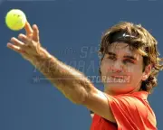 Roger Federer serve intense 8x10 11x14 16x20 photo 713