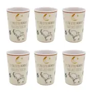 6PK Gibson Gifts Little Moments Baby/Children Beaker Drink Cup Water Tumbler