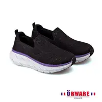 在飛比找momo購物網優惠-【ORWARE】簡約舒適 飛織休閒鞋(652193-02 華